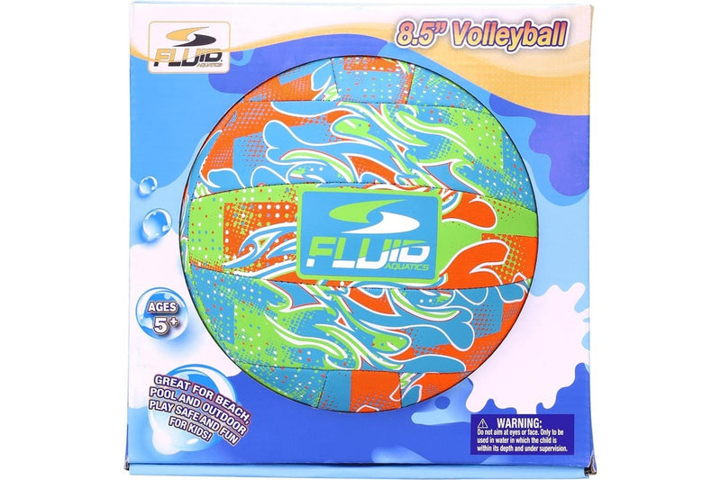 Fluid 8.5" Volley Ball Beach Pool Outdoor Kids Children Interactive Toy Assorted