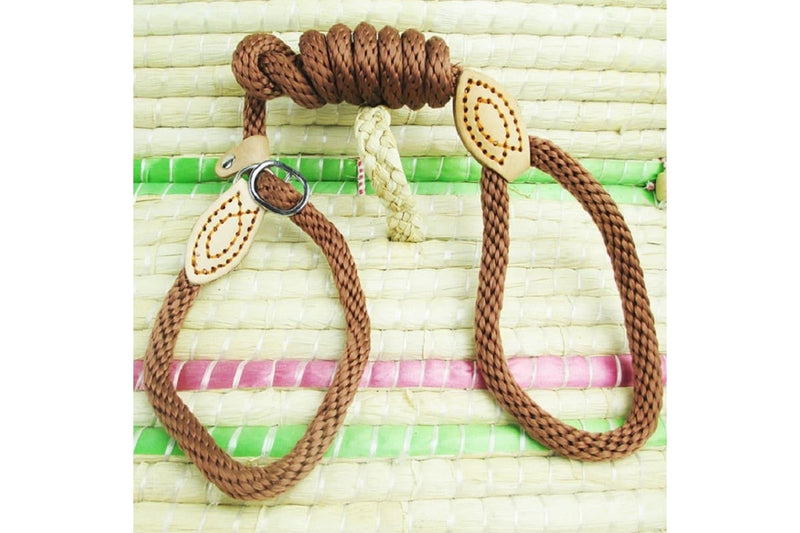 Hemp Rope p Collar Leash