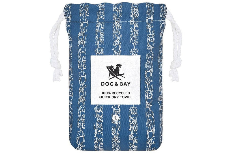 Dock & Bay: Dog Towel L - Puppy Party