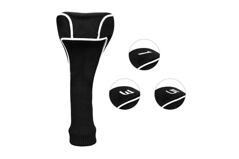 3 In 1 No.1 / No.3 / No.5 Golf Club Protective Cover