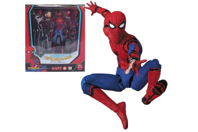 Spider Man Homecoming Peter Parker Action Figure Toy Spiderman PVC Model Gifts