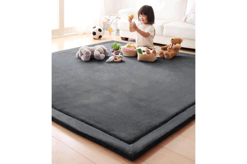 MonkeyMats: Memory Foam Soft-Touch Mat - Dark Grey (150cm x 200cm)