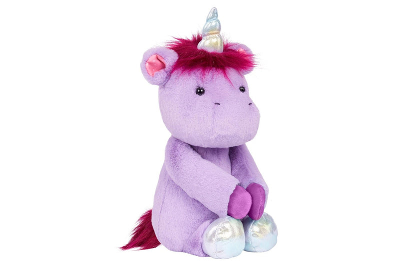 B. Happyhues Stuffed Plush - Unicorn (Purple)