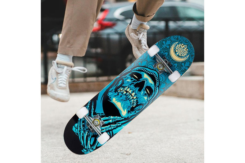 Skateboard for Beginners - Skull