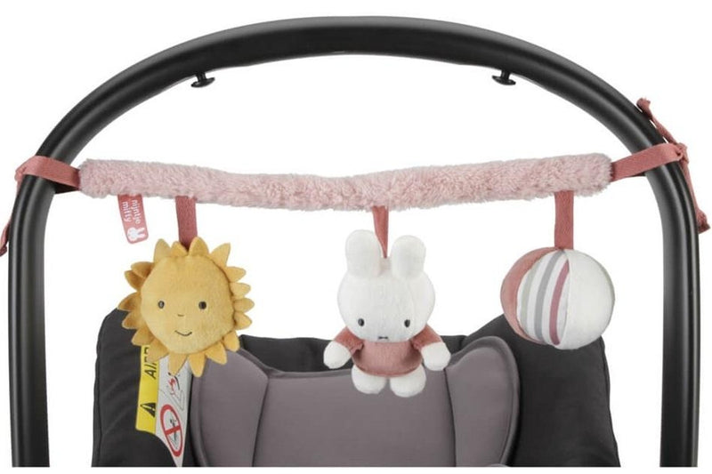 Miffy: Fluffy Car Seat Toy - Pink