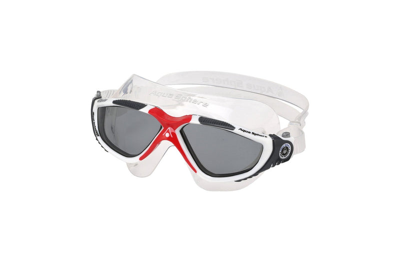 Aquasphere Unisex Adult Vista Swimming Goggles (White/Grey/Red) (One Size)