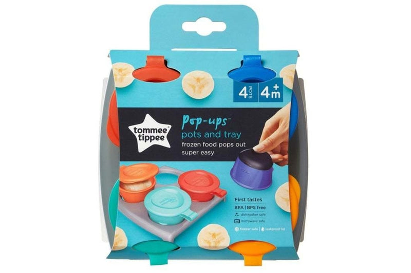 Tommee Tippee: Pop Up Freezer Pots and Tray