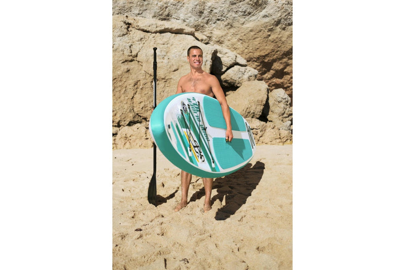 Bestway Hydro-Force Aqua Glider 10" SUP Inflatable Stand-Up Paddleboard Set