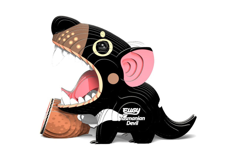 Eugy: Tasmanian Devil - 3D Cardboard Model