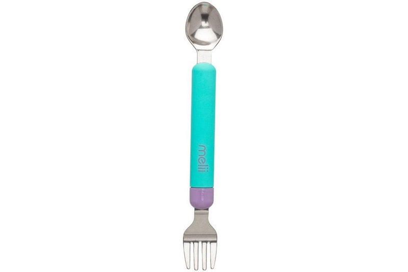 Melii: Spork On the Go - Blue + Purple