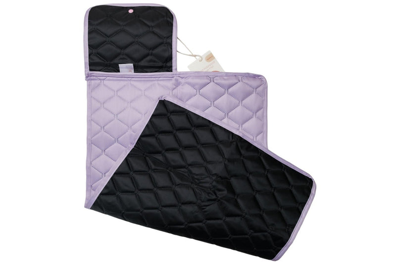 Nestling: Waterproof Quilted Change Mat - Lilac