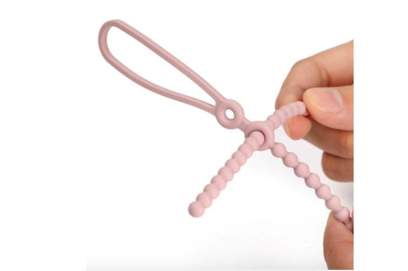 Haakaa: Silicone Breast Pump Strap - Blush