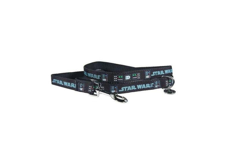 Dog Lead Star Wars Black