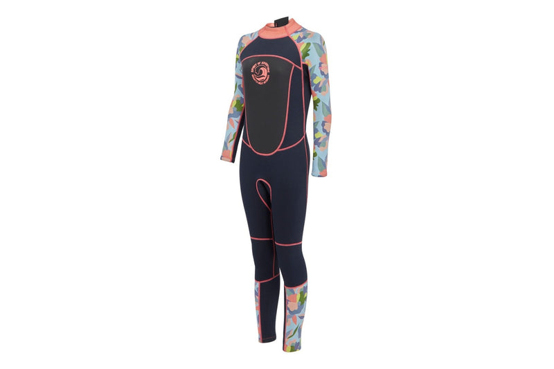 Regatta Womens/Ladies Floral 3mm Thickness Wetsuit (Navy) (14 UK - 16 UK)