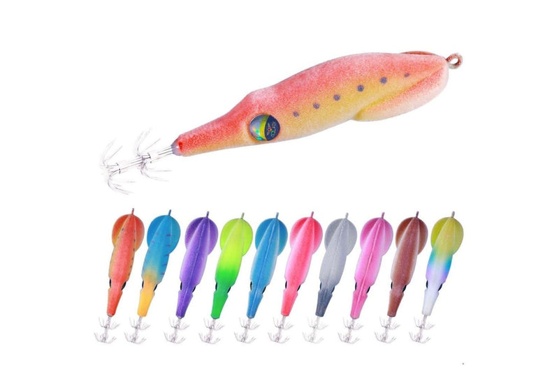 9.5cm 6g Squid Steel Shrimp Bionic Sea Fishing Lures