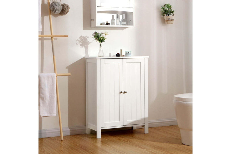 Vasagle Soglio Freestanding Double Door Bathroom Cabinet