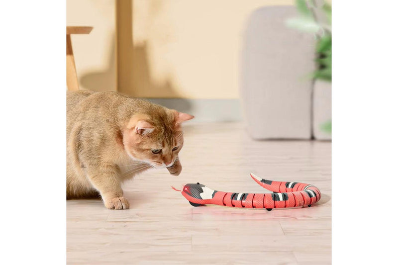 Smart Sensing Cat Toys Interactive Automatic Electronic Snake