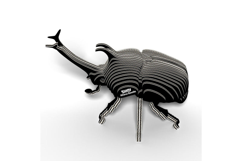 Eugy: Rhino Beetle - 3D Cardboard Model