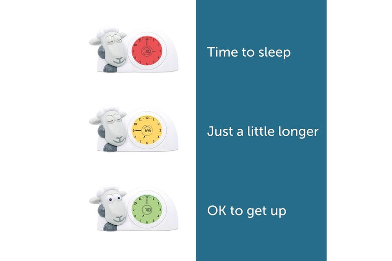 Zazu: Sam the Sheep Sleep Trainer Clock - Pink