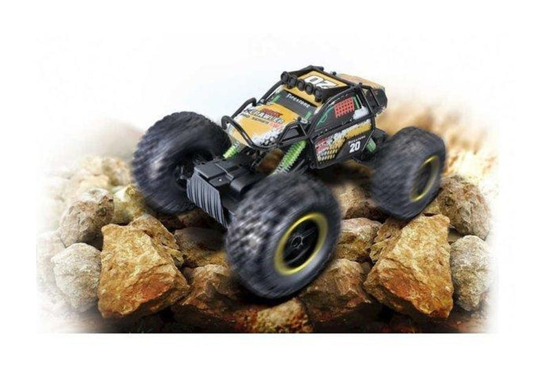 Maisto: Rock Crawler 4WS - R/C Car (Black)