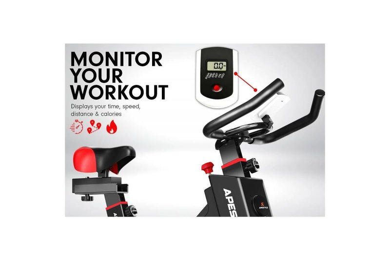 Ape Style BX-1000 Heavy Duty Spin Bike - Black