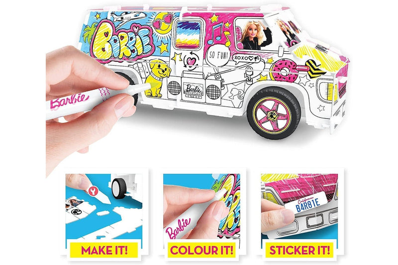 Barbie: Maker Kitz - Pull Back Super Camper