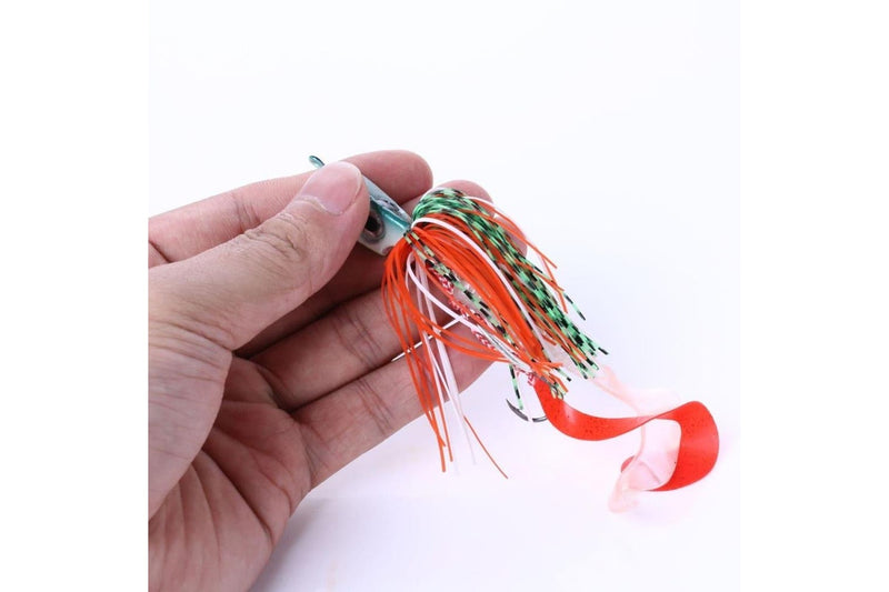 Long s Tassel Beard Sea Fishing Lead Bait Jig 20g 2