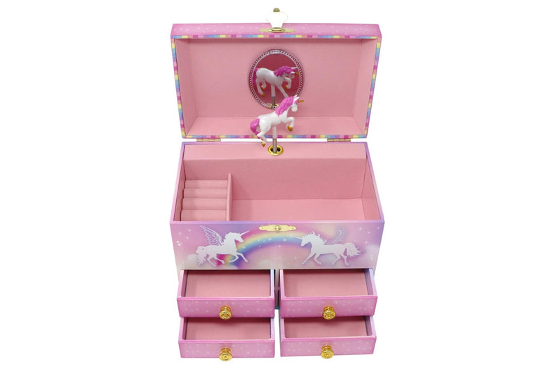 Pink Poppy: Unicorn Dreamer - Musical Jewellery Box (Medium)