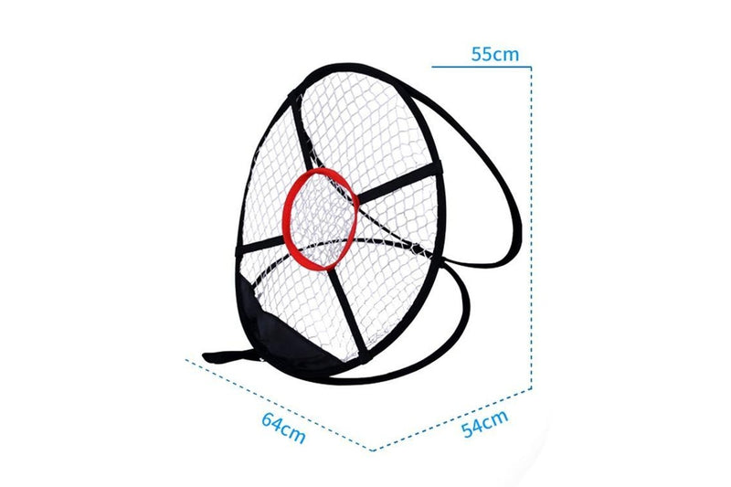 Golf Cutting Rod Folding Practice Net Peripheral - Size 54X65Cm