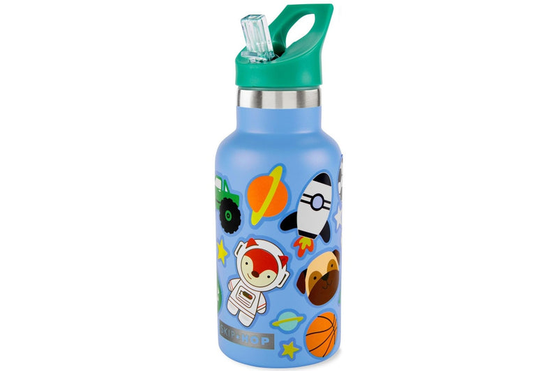 Skip Hop: Stainless Steel Canteen Bottle - Blue (380ml)