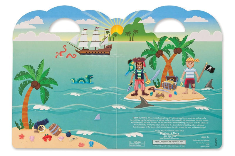 Melissa & Doug: Puffy Stickers Play Set Pirate