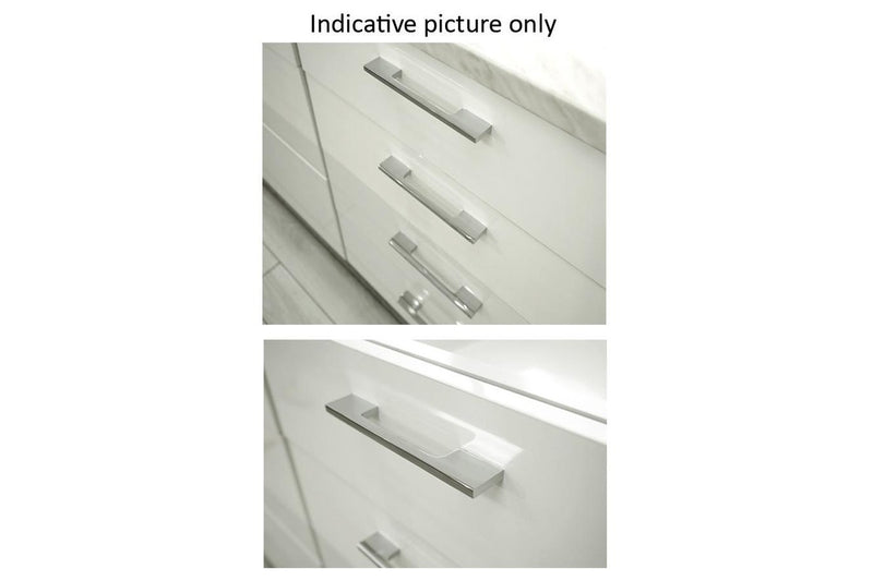 Base Cabinet 3 Drawer 800mm White