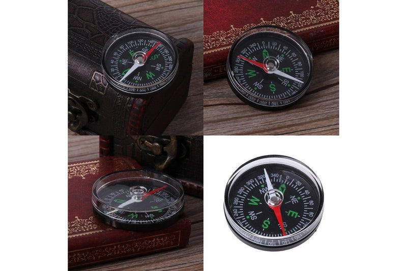 20Pcs Camping Hiking Navigation Portable Handheld Compass Survival Practical Guider Ping - Standard