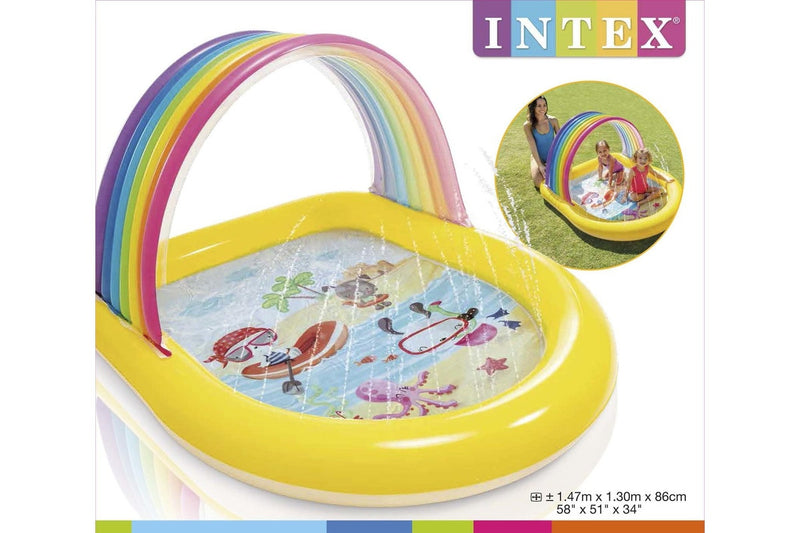 Intex: Rainbow Arch Spray Pool