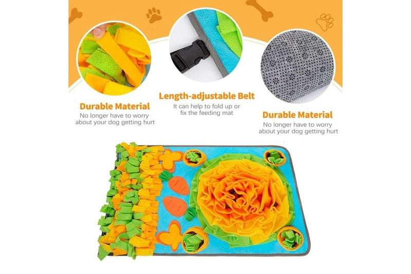 Snuffle Mat Interactive Slow Feeder