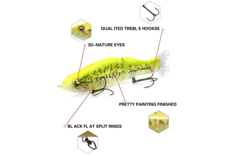 135mm Slow Sinking Bionic Fishing Lure