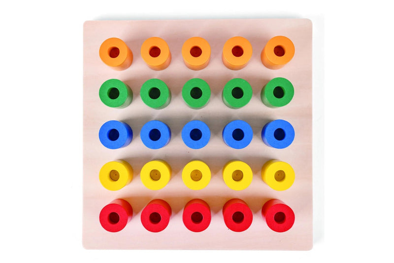 Hape: Little Room - Build Up Peg Board