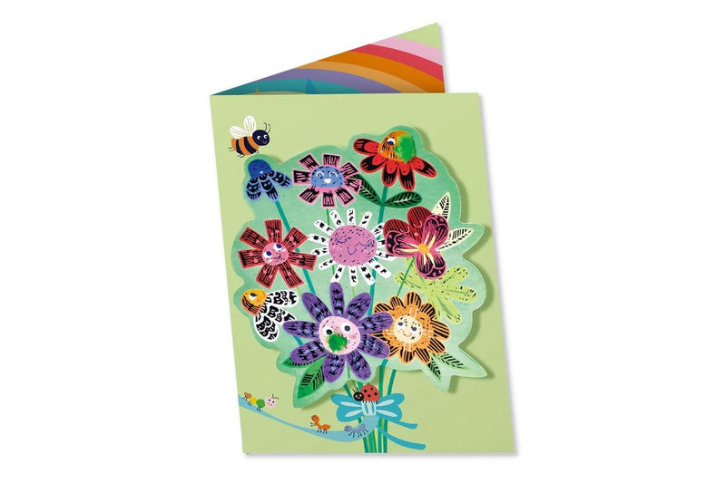 Avenir: Scratch Greeting Card Set - Flowers