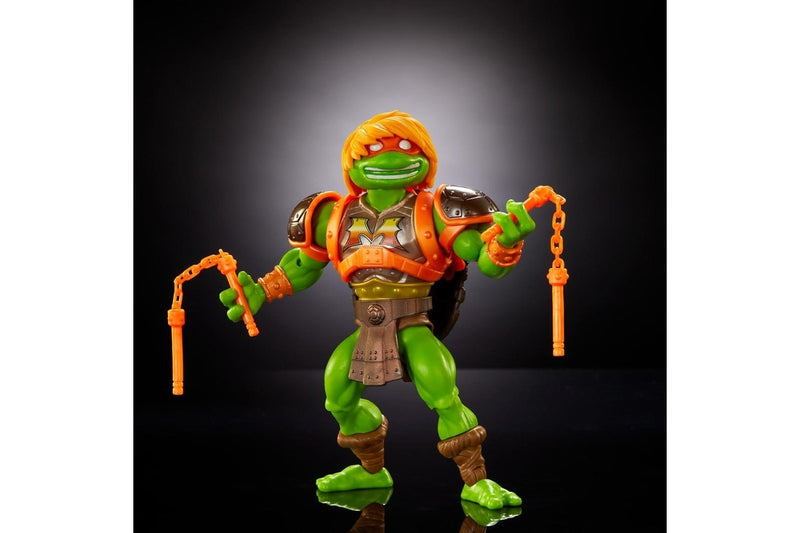 Masters of the Universe: Turtles of Grayskull Action Figure - Michelangelo