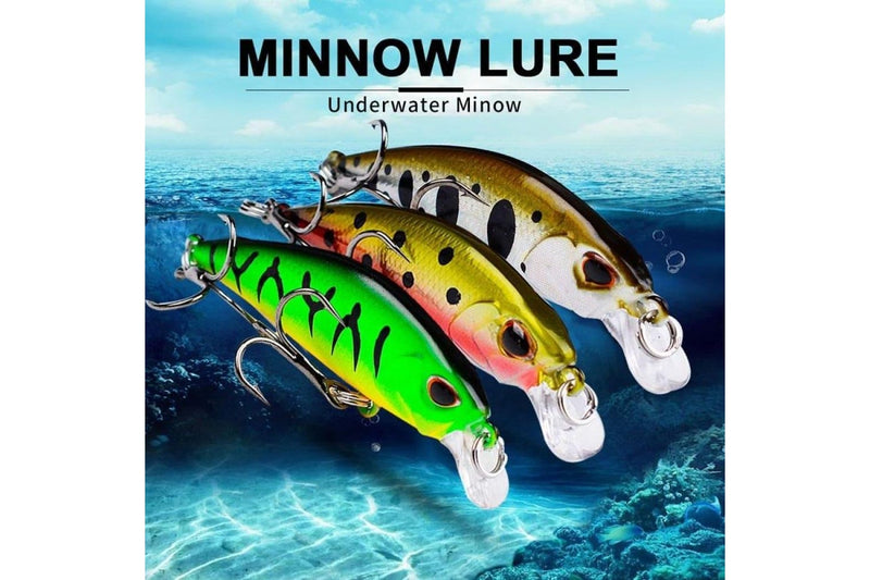 5.3cm Sinking Minnow Lure 4.6g Bionic Hard Bait