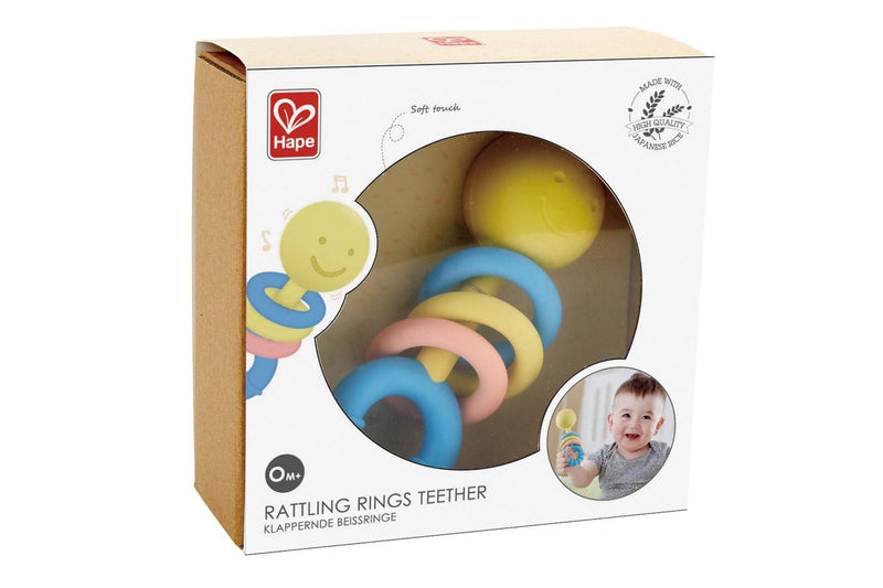 Hape: Rattling Rings Teether