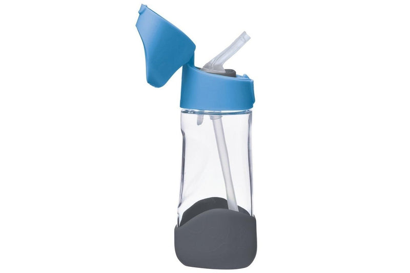 B.box Tritan Drink Bottle - Blue Slate (450ml)