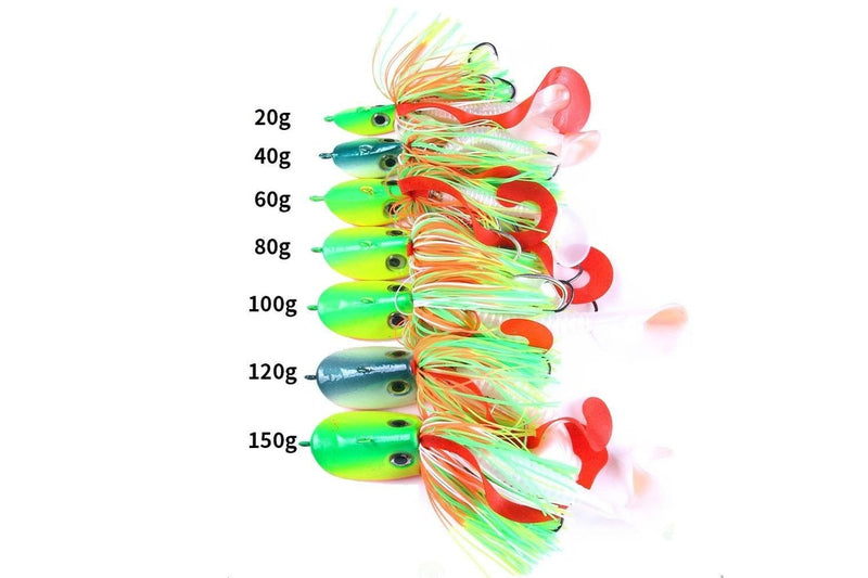 100g Fish Head Beard Lead Hook For Hengjia Jig