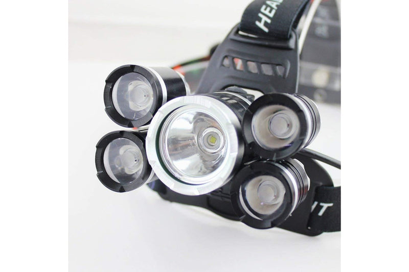 CREE XM T6 Rechargeable Headlamp LED Head Torch Lamp 8,000 Lumens