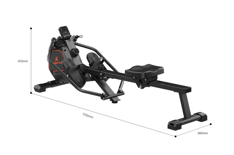 Ape Style RX500 Magnetic Double Scull Rowing Machine