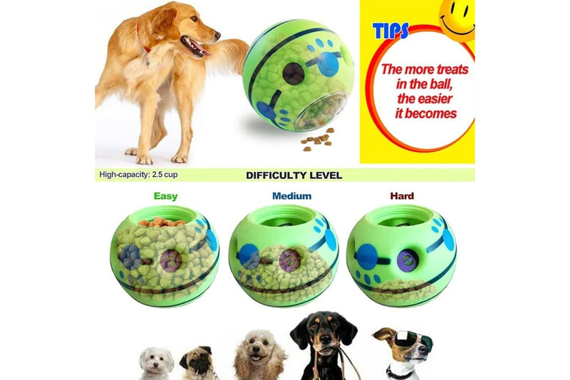 Interactive Dog Toy Safe Treat Dispensing Puzzle