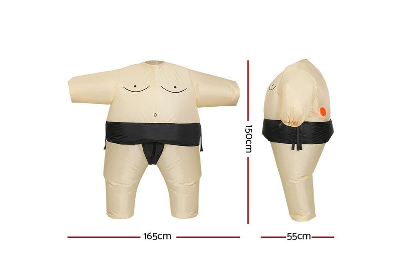 Inflatable Costume Sumo Halloween Cosplay Suit