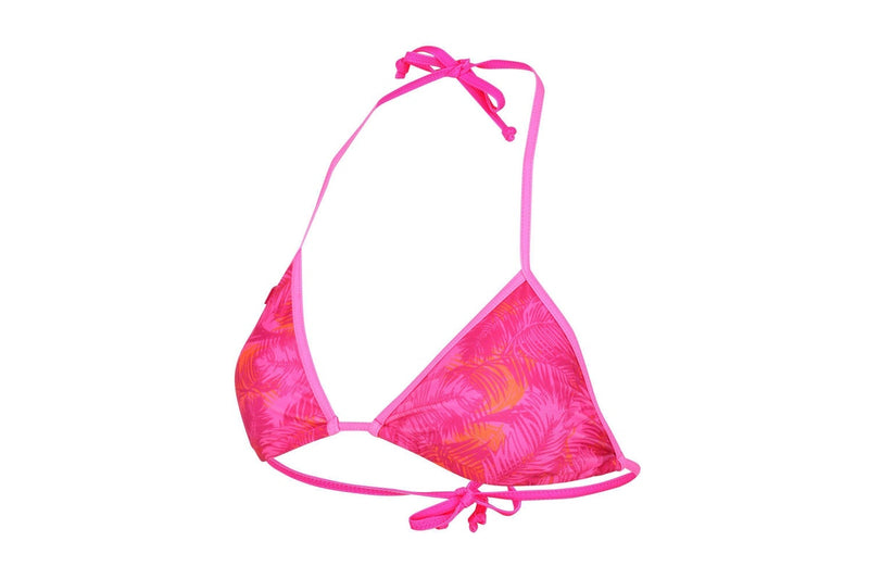 Regatta Womens/Ladies Aceana Palm Leaf Bikini Top (Fusion Pink) (16 UK)