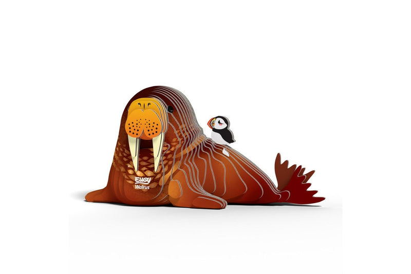 Eugy: Walrus - 3D Paper Model