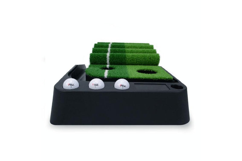 2.5M Golf Indoor Swing Grip Putting Trainer Practice Pace With Automatic Return Fairways